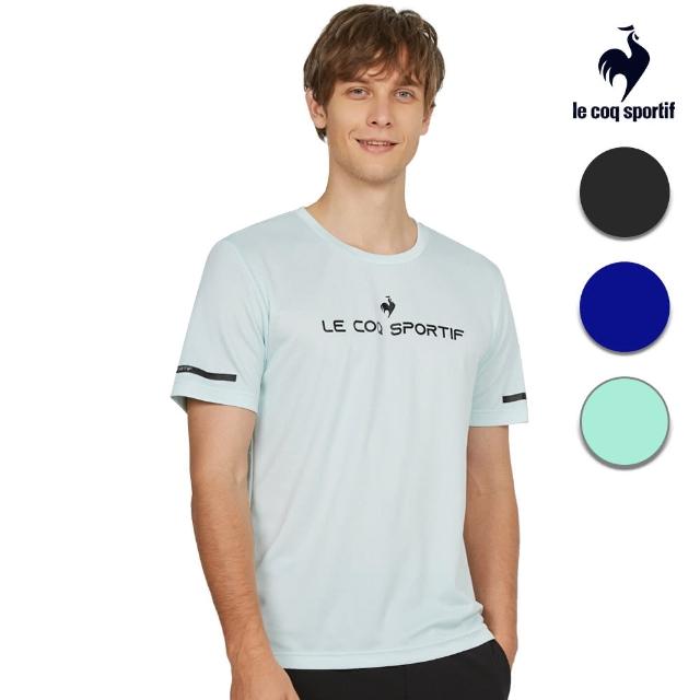 【LE COQ SPORTIF 公雞】運動基礎短袖T恤 男款-3色-LWT21502