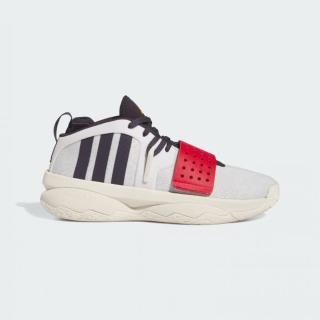 【adidas 愛迪達】籃球鞋 男鞋 運動鞋 包覆 緩震 DAME 8 EXTPLY 黑白紅 IF1507(8660)