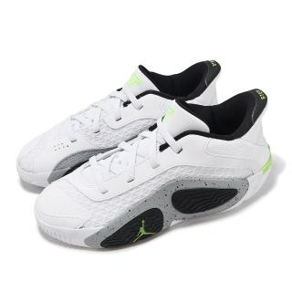 【NIKE 耐吉】童鞋 Jordan Tatum 2 PS Legacy 中童 白 黑 綠 兒童籃球鞋 小朋友(FJ6460-100)