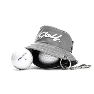 【Foremost】漁夫帽造型置球包(高爾夫置球包 繫腰球袋 小球包 球具包 收納球袋 收納袋 裝飾包)