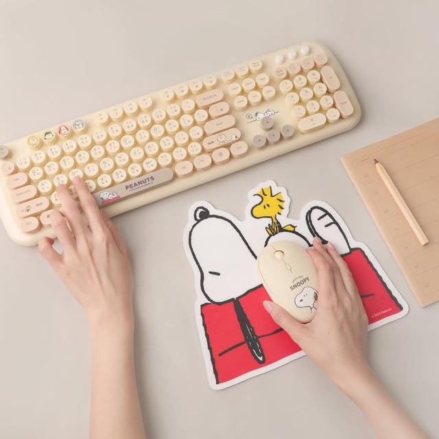 【Norns】Peanuts史努比無線鍵盤滑鼠組(Snoopy 無線鍵盤滑鼠組)