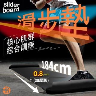【台灣橋堡】日本 黑武士黑 0.8mm 加厚款 精銳版 滑步墊(SGS 認證 100% 台灣製造 女人我最大 推薦)