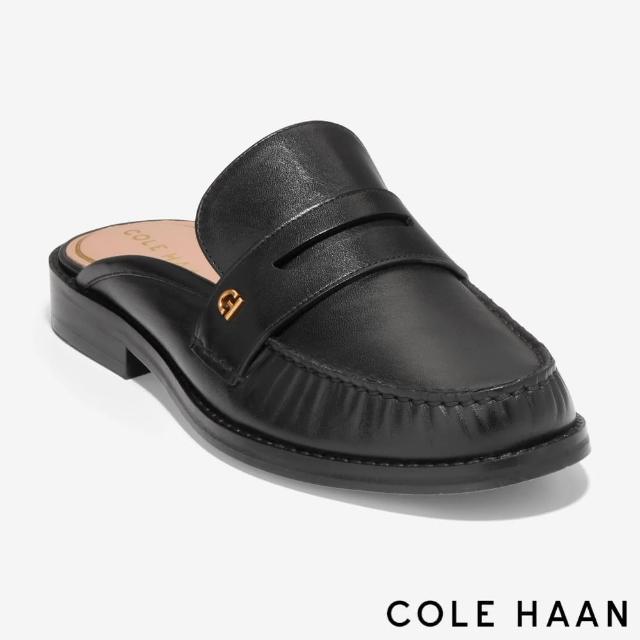【Cole Haan】LUX PINCH PENNY MULE 穆勒女鞋(經典黑-W29230)