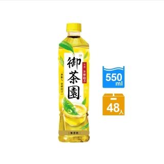 【御茶園】特撰冰釀綠茶-微甜550mlx48入(新舊包裝隨機出貨)