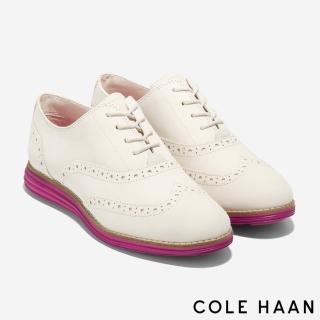 【Cole Haan】OG WINGTP OX II 休閒牛津女鞋(樺木/桃紅-W24361)