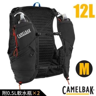 【CAMELBAK】Apex Pro 12 專業越野水袋背心M /水袋背包.馬拉松(CB2940004093P 黑)