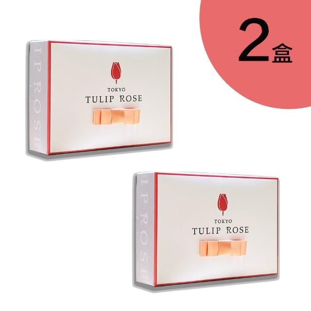【TOKYO TULIP ROSE】鬱金香花朵綜合6入禮盒 2盒(附提袋 效期20240525 莓果 芒果 巧克力 送禮 年節禮盒)
