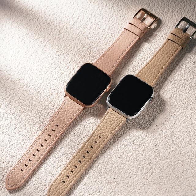 【W.wear】Apple watch-荔枝紋蘋果錶帶(Apple Watch-41mm/44mm/45mm)