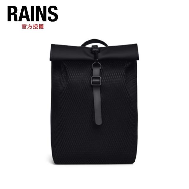 【Rains】Rolltop Rucksack Mesh Mini W3 防水迷你捲蓋後背包(13350)