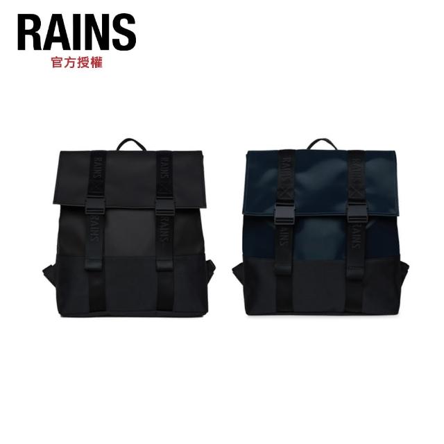 【Rains】Trail MSN Bag LOGO織帶防水雙扣環後背包(13770)