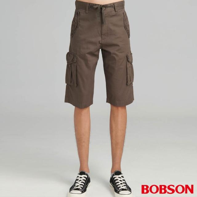 【BOBSON】男款貼袋短褲(190-41)