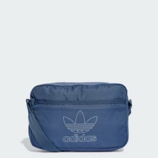 【adidas 愛迪達】側背包(IS4586 斜背包 ORIGINALS側背包 藍)