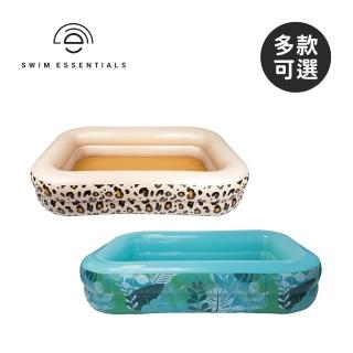 【Swim Essentials】荷蘭 方形充氣戲水池(211x132x46cm - 多款可選)