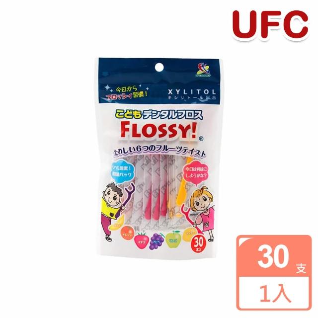 【UFC】FLOSSY木醣醇兒童安全牙線棒30入