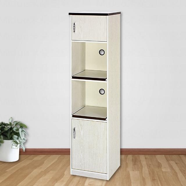 【Miduo 米朵塑鋼家具】1.5尺兩門兩拉盤塑鋼電器櫃（附插座）