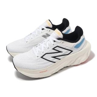 【NEW BALANCE】慢跑鞋 Fresh Foam X 1080 V13 大童 女鞋 寬楦 白 黑 緩衝 運動鞋 NB(G1080V13-W)