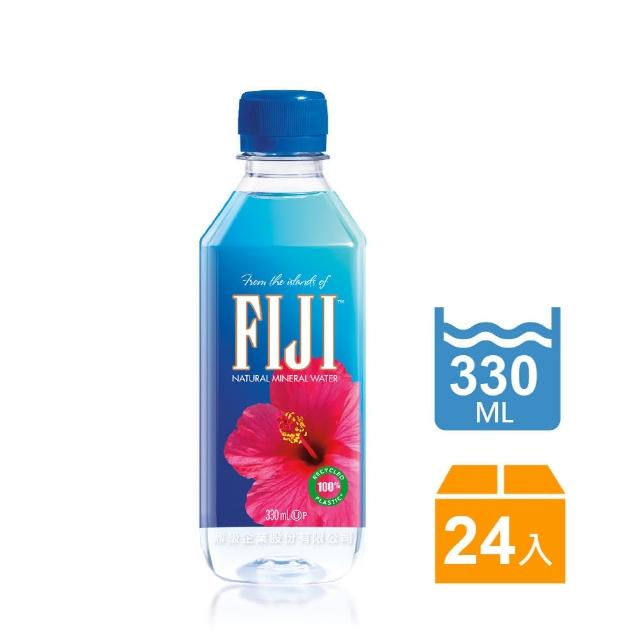 【FIJI 斐濟】天然深層礦泉水(330ml x 24瓶)