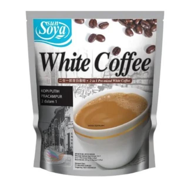 【上揚Sunsoya】南洋風味白咖啡 二合一 375g(嚴選阿拉比卡豆香濃拿鐵咖啡)