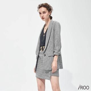 【iROO】偽一片裙式短裙