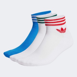 【adidas 愛迪達】LOGO 腳踝襪 3 雙入(IU2662 男/女 Originals中性襪)