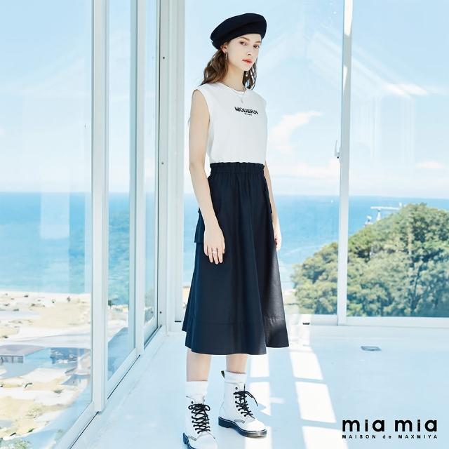 【mia mia】MODERN燙鑽無袖洋裝