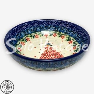 【solo 波蘭陶】ca 波蘭陶 13cm 淺碗 紅公主系列 ceramika artystyczna