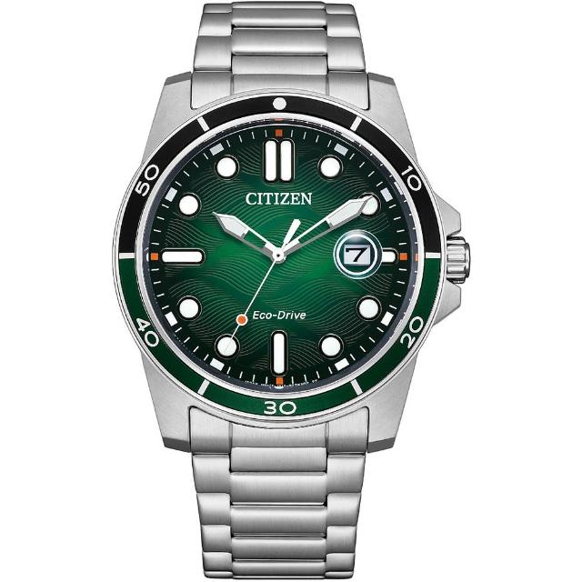 【CITIZEN 星辰】光動能潮流潛水錶風格手錶-41.5mm(AW1811-82X)
