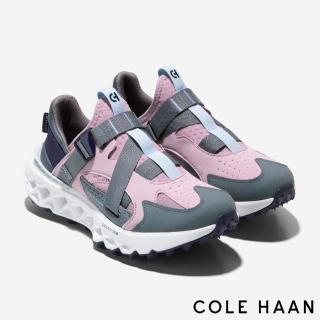 【Cole Haan】5.ZG MONK STRAP RUNNER 交叉繃帶全能運動女鞋(莓紫/灰-W29037)