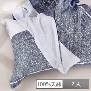 【A-nice】100%天絲 加框枕套/多款任選(一對兩入 / TE)