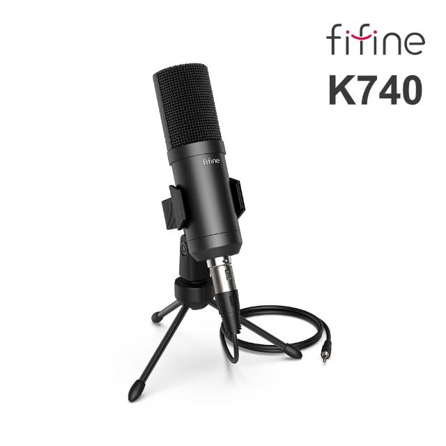 【FIFINE】心型指向電容式 直播麥克風(K740)
