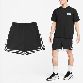 【NIKE 耐吉】短褲 DNA 6” UV Basketball Shorts 黑 白 排汗 籃球 球褲 運動褲 褲子(FN2660-010)