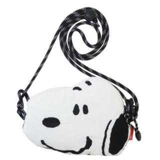 【小禮堂】Snoopy 史努比 手提肩背兩用手機包 - 大頭款(平輸品)
