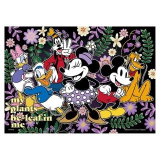 【HUNDRED PICTURES 百耘圖】Mickey Mouse&Friends-自然花卉系列-米妮拼圖108片(迪士尼)