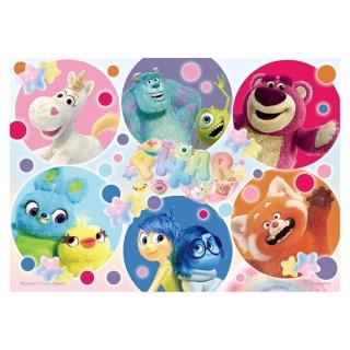 【HUNDRED PICTURES 百耘圖】Disney Pixar Fluffy-甜夢系列-彩虹點點拼圖108片(迪士尼)
