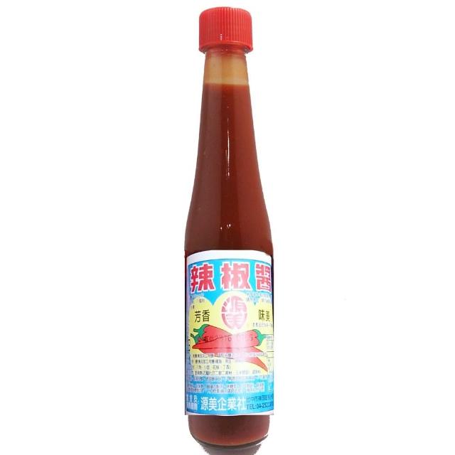 【即期品】台中名產源美辣椒醬(400c.c. X3瓶組贈1 效期2024/06/11)
