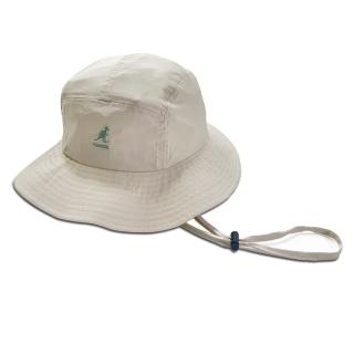 【KANGOL】OUTDOOR 圓頂漁夫帽(米白色)