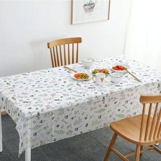 【LEBON】北歐風餐桌巾-中款137cm(桌布 桌墊 桌巾 防油汙 防水 PEVA)