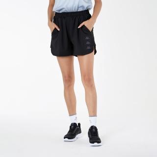 【KAPPA】官方直營 女款 防潑水抗UV短褲(UPF40+機能抗UV)
