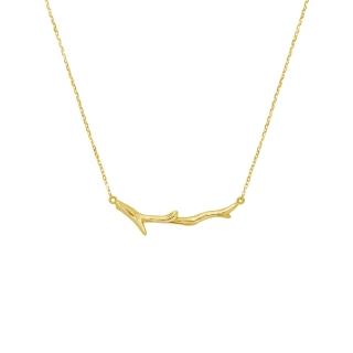 【Olivia Yao Jewellery】小樹枝18K項鍊/鎖骨鍊/短鍊 925純銀項鍊(Provence Haute Collection)