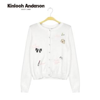【Kinloch Anderson】圓領七分袖針織外套 金安德森女裝(KA0979009)