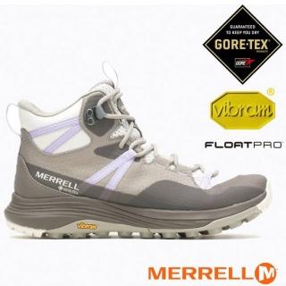 【MERRELL】女 SIREN 4 MID GORE-TEX 防水透氣登山健行鞋.戶外休閒運動鞋(ML037370 紫褐色)