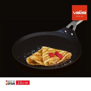 【西班牙valira薇拉】頂級系列可麗餅鍋蔥油餅煎鍋28cm(IH爐/電磁爐適用)