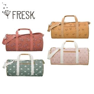 【FRESK】荷蘭品牌北歐風輕量大旅行袋 大容量可摺疊(耐髒防潑水提背兩用行李袋)