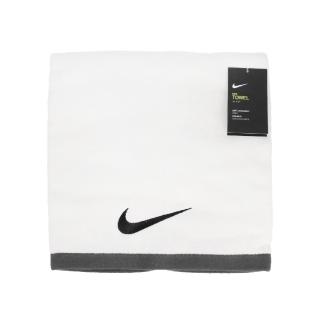 【NIKE 耐吉】大毛巾 Fundamental 白 黑 純棉 吸水性佳 浴巾 運動毛巾(N100152210-1LG)