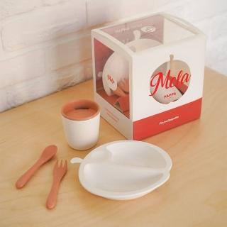 【Mastro Geppetto】副食品餐具禮盒組-蘋果(100%日本製)