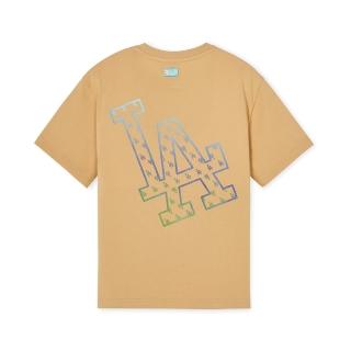 【MLB】童裝 短袖T恤 Monogram系列 洛杉磯道奇隊(7ATSM0243-07BGS)