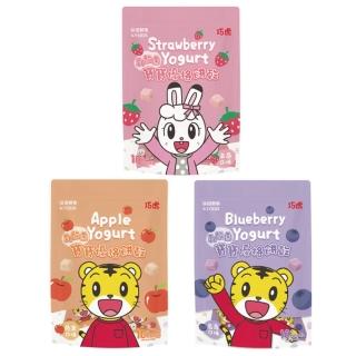 【寶寶共和國】京田製 巧虎寶寶酸菌優格餅乾 20g/袋裝(草莓/蘋果/藍莓)
