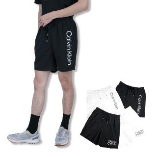 【Calvin Klein 凱文克萊】Calvin Klein 抗UV 泳褲 透氣 沙灘褲 短褲 吸濕排汗 大尺碼 快乾 CK(短褲)