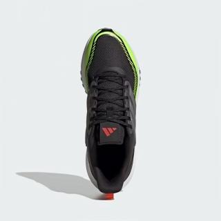 【adidas 愛迪達】ULTRABOUNCE TR 慢跑鞋 運動鞋 緩震 訓練 路跑 男 黑綠(ID9399 ∞)