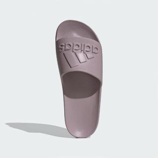 【adidas 愛迪達】ADILETTE AQUA 藕紫色 女 拖鞋 防水 休閒 運動(IF6067 ∞)